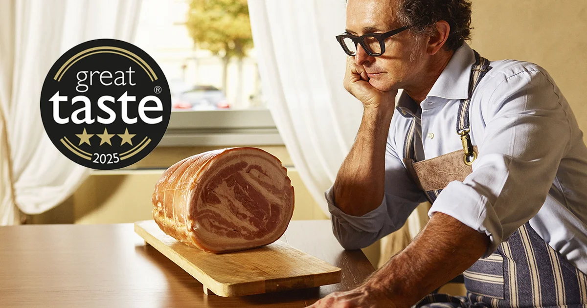 Giovanna e il riconoscimento Tre Stelle Great Taste 2025